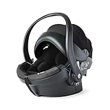 Ergobaby BeSafe Ergonomische Babyschale iZi Go Modular X1 i-Size für Neugeborene ab Geburt bis 12 Monate, ergonomischer Babysitz, Black