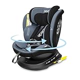 Reecle 360 Drehbar i-Size Kindersitz mit ISOFIX 40-150 cm (0-36 kg) Reboarder, ab Geburt -12 Jahre, ECE R129