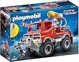 PLAYMOBIL City Action 9466 Feuerwehr-Truck mit Licht- und Soundeffekten, Ab 4 Jahren